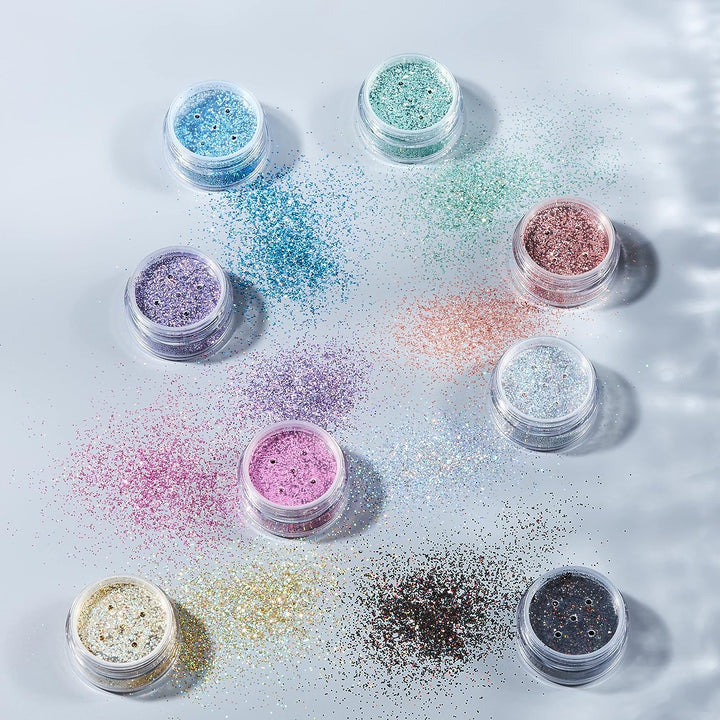 Moon Glitter - Holographic Glitter Shakers Cosmetic Glitter (5g) (‎G00528)