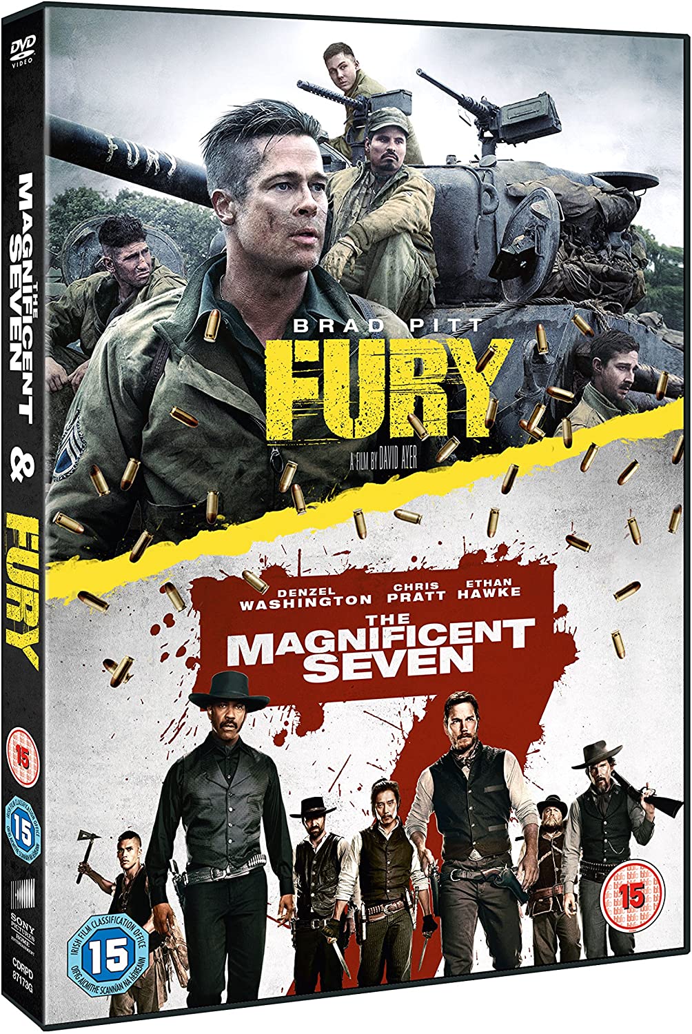Fury/The Magnificent Seven - War/Action [DVD]