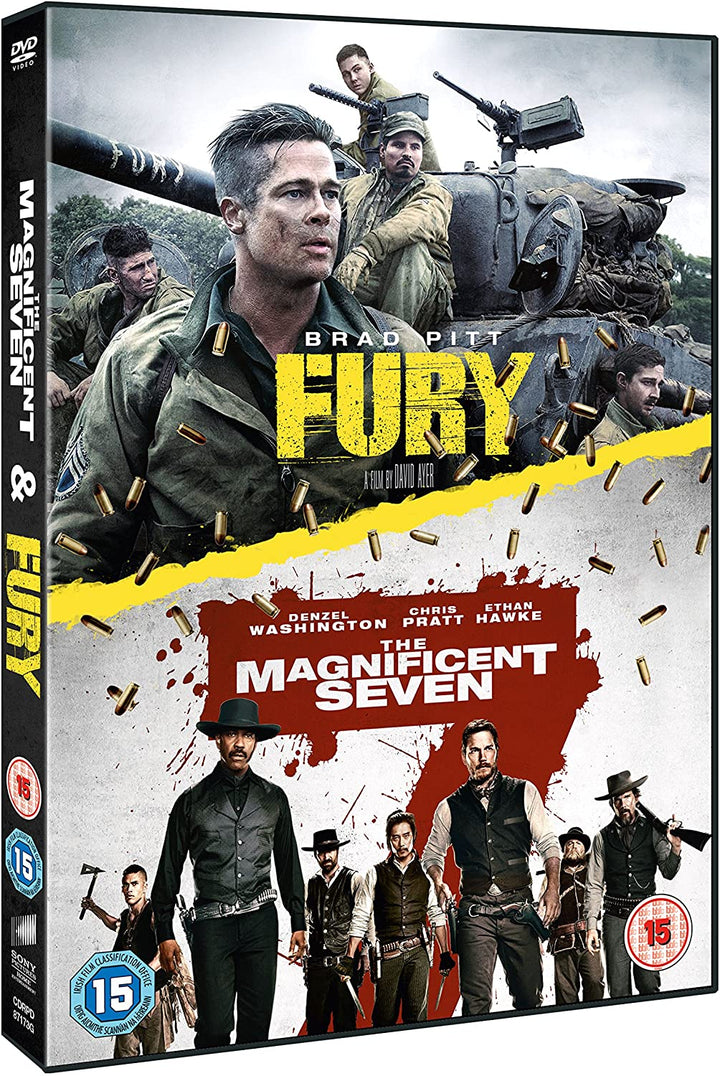 Fury/The Magnificent Seven - War/Action [DVD]