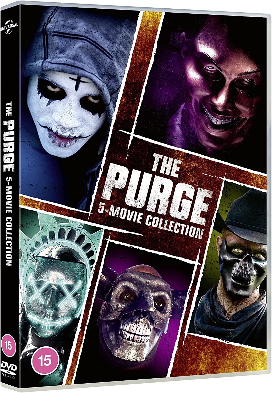 The Purge 1-5 [2021] - Horror/Thriller [DVD]