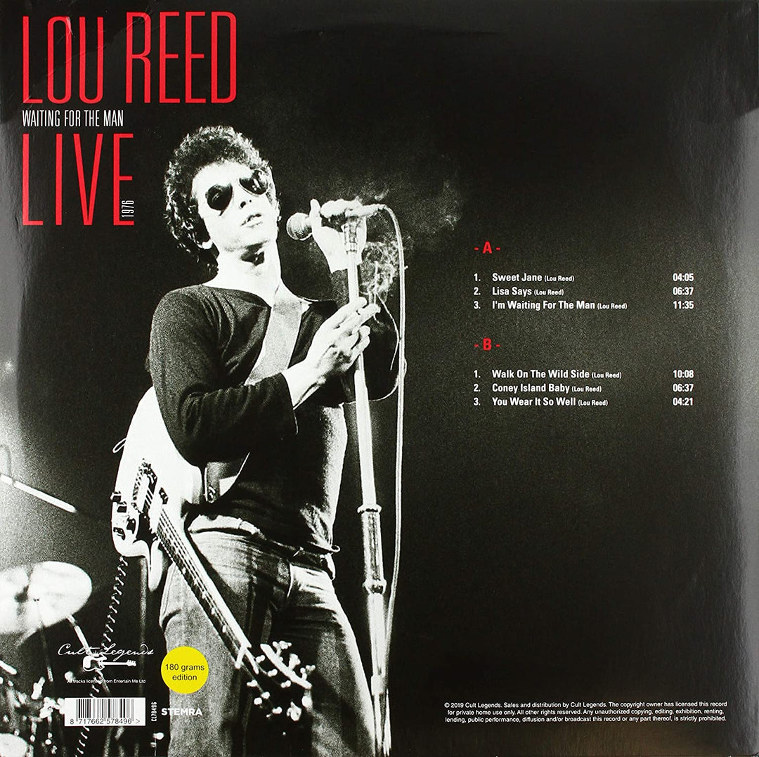 Reed Lou - Waiting for the Man Live [VINYL]