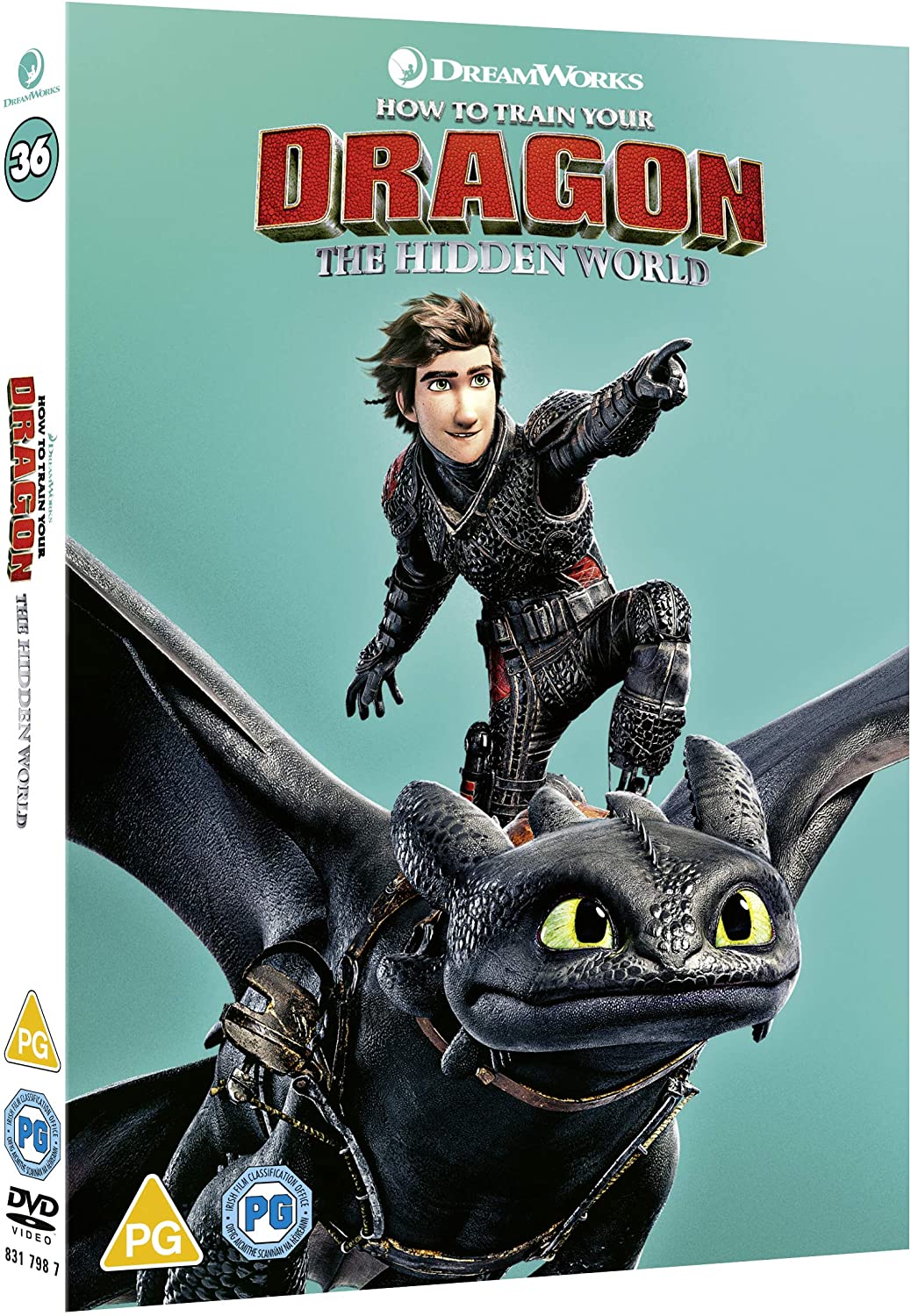 How to Train Your Dragon - The Hidden World - Family/Adventure [DVD]