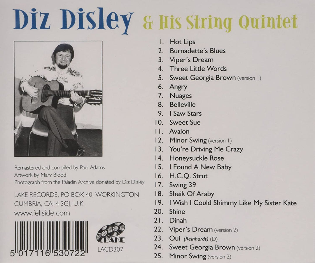 Diz Disley  - Diz Disley & His String Quintet [Audio CD]