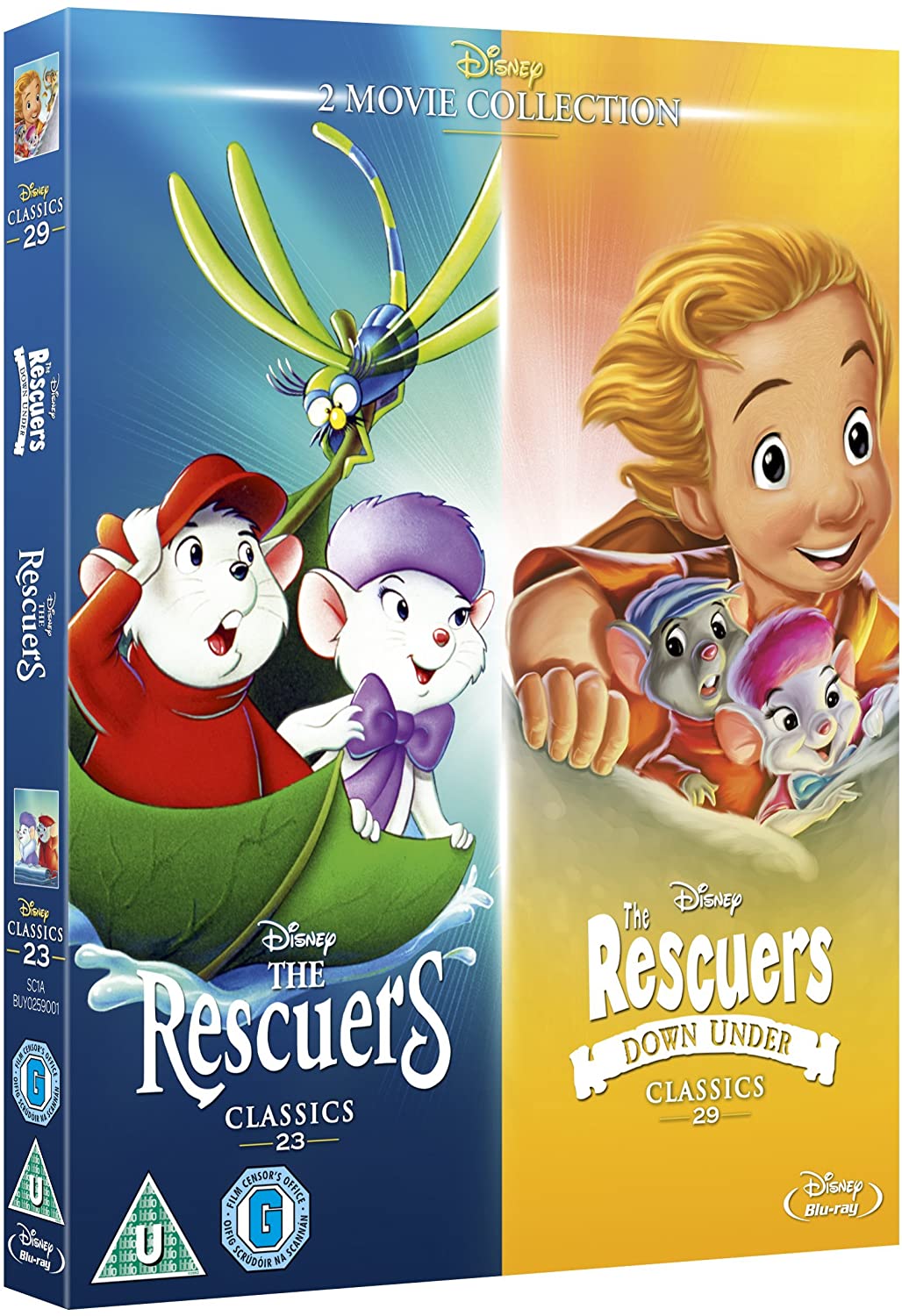 Rescuers & Rescuers Down Under - Animation [DVD]