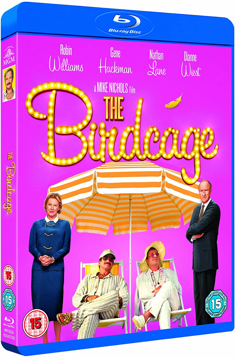 The Birdcage [1996] [2014] [Region Free] - Comedy/LGBT [Blu-ray]