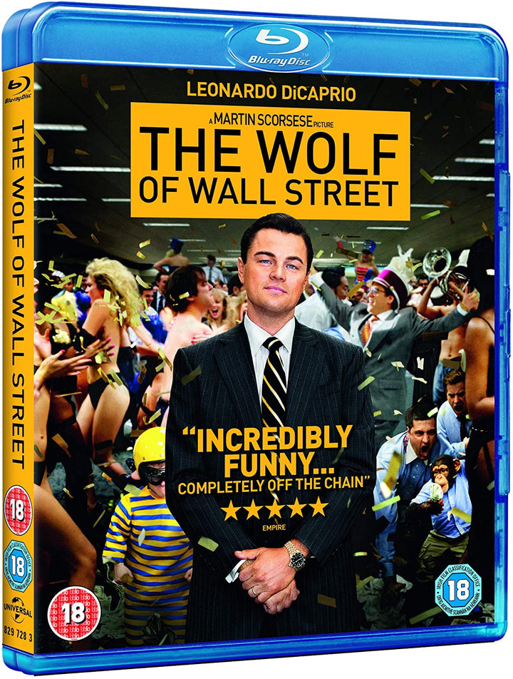 The Wolf of Wall Street [2013] [Region Free] - [Blu-ray]