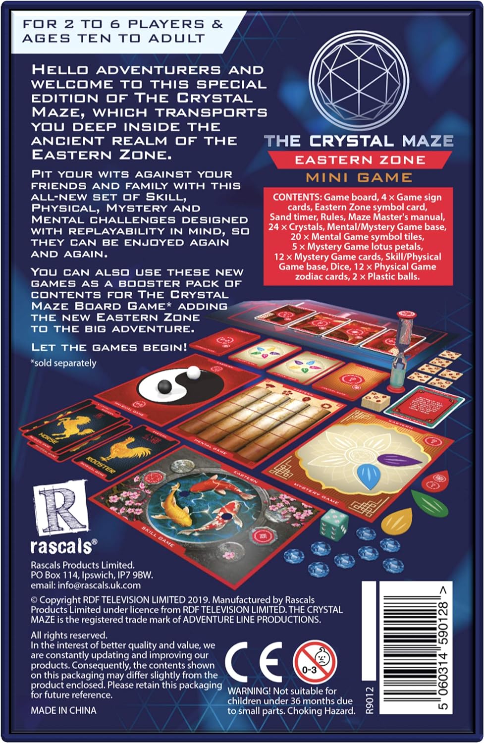 The Crystal Maze Eastern Zone Mini Game Board Game