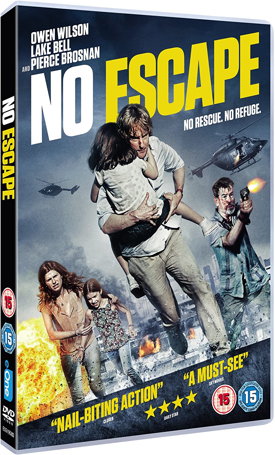 No Escape [2015] - Action/Thriller [DVD]