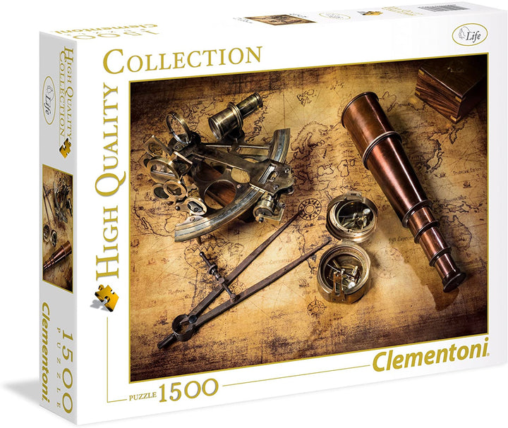 Clementoni 31808 puzzle for adults and children - Course On The Treasure Puzzle (1500 Pieces)