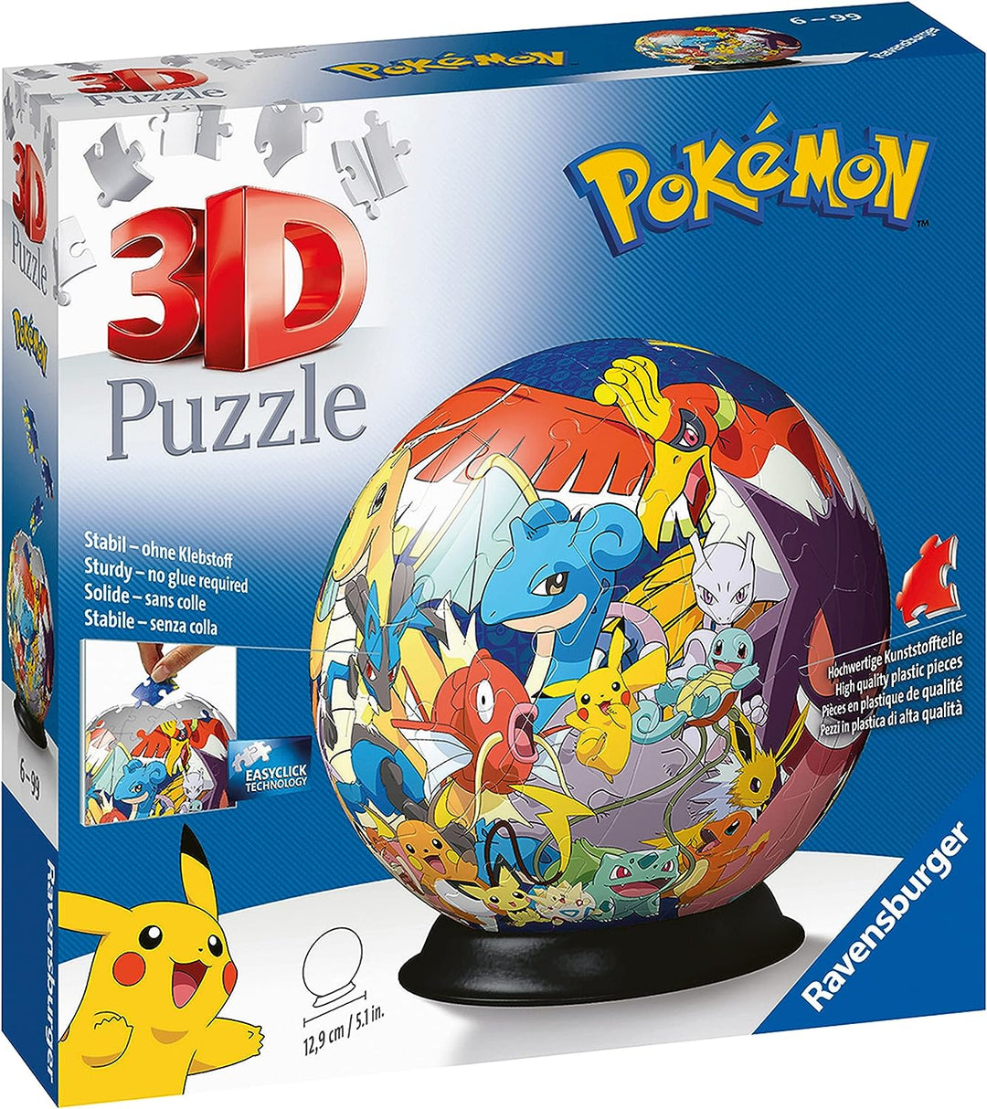 Ravensburger Pokemon 72 Piece 3D Jigsaw Puzzle