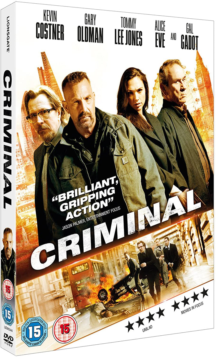 Criminal [2016] - Action/Thriller [DVD]