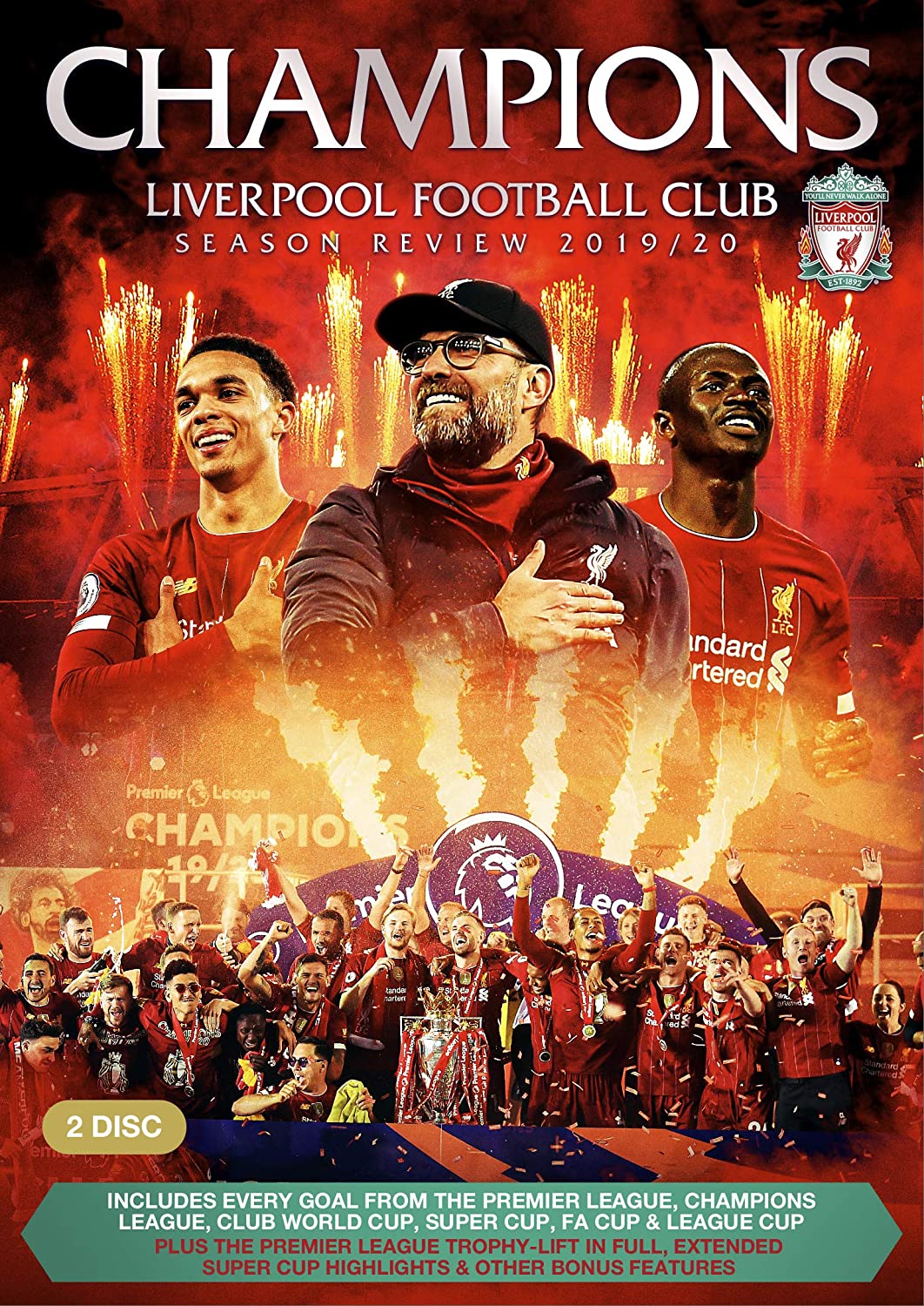 Champions. Liverpool Football Club Season Review 2019-20 - [DVD]