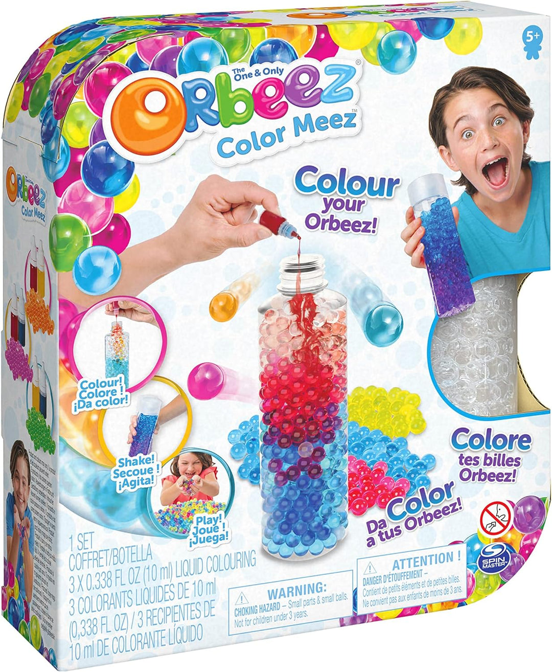 Orbeez, One and Only Micro Mix, Over 2000 Micro Purple and 500 Regular Teal Water Beads