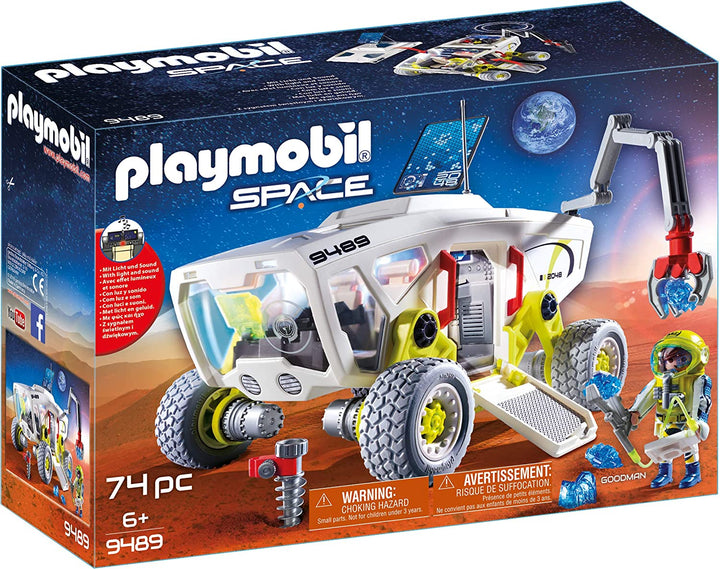 Playmobil Space 9489 Mars Research Vehicle, pour les enfants à partir de 6 ans