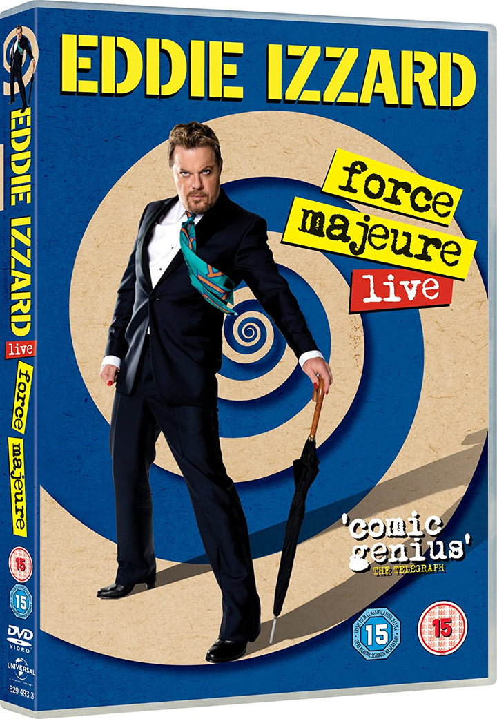 Eddie Izzard: Force Majeure Live [2013] [DVD]