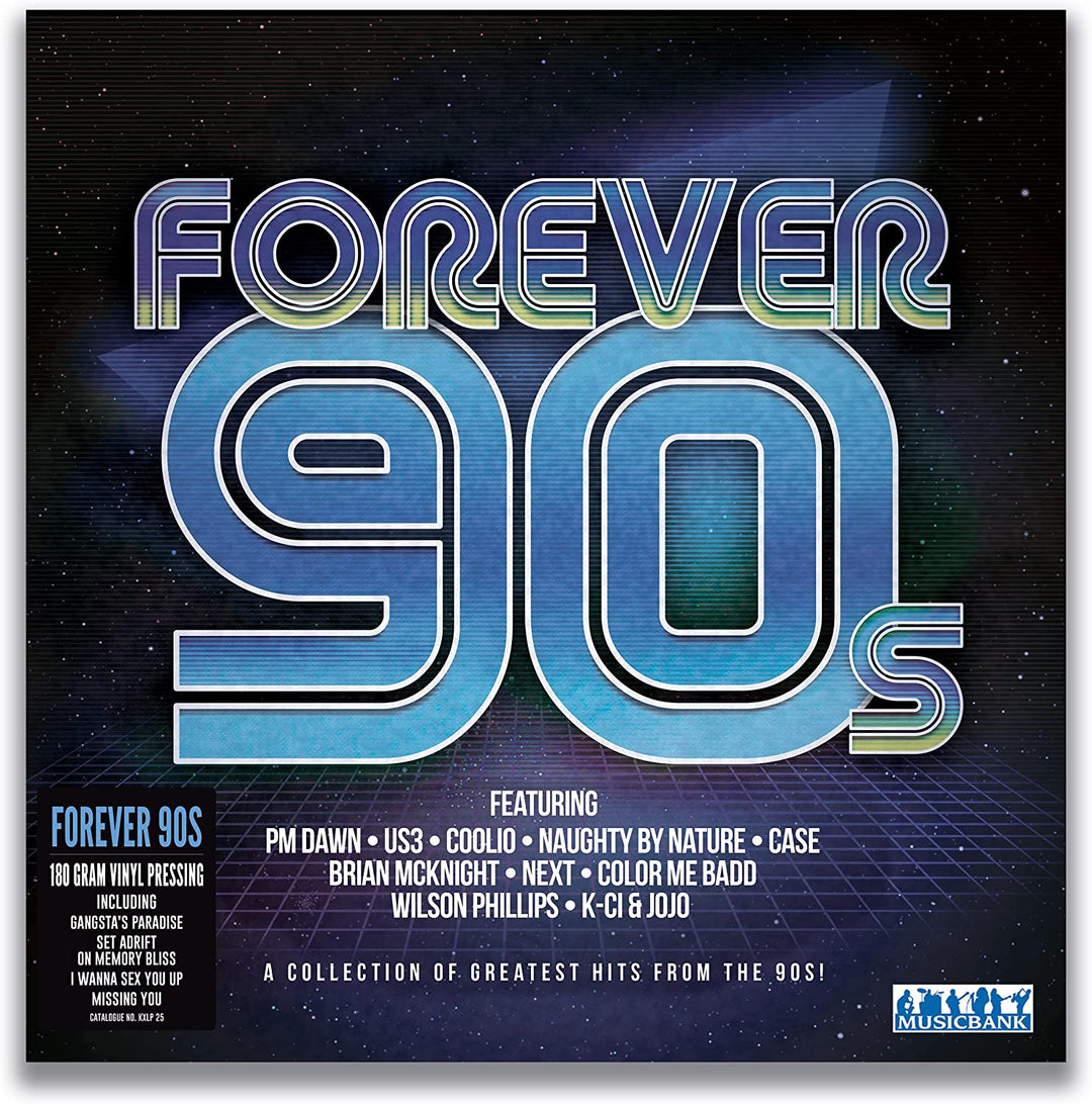 Forever 90’s - Various,180 Gram, 12”LP Record, Label: MUSICBANK [Vinyl]