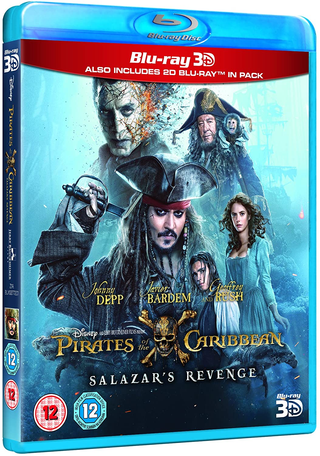 Pirates of the Caribbean: Salazar's Revenge - Adventure/Action [Blu-ray]