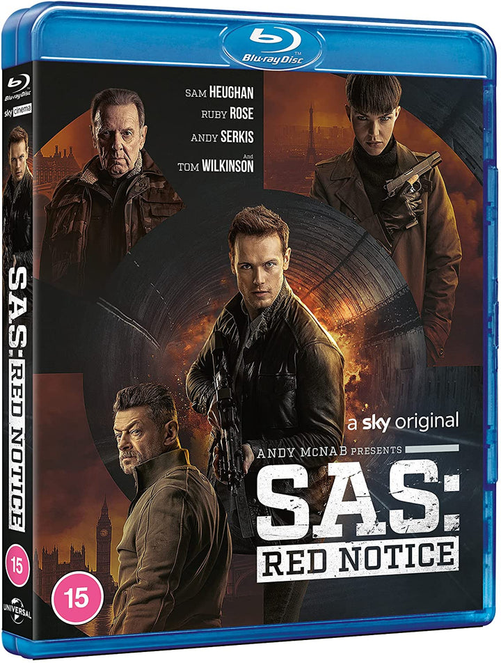 SAS: RED NOTICE [2021] [Region Free] - Action [Blu-ray]