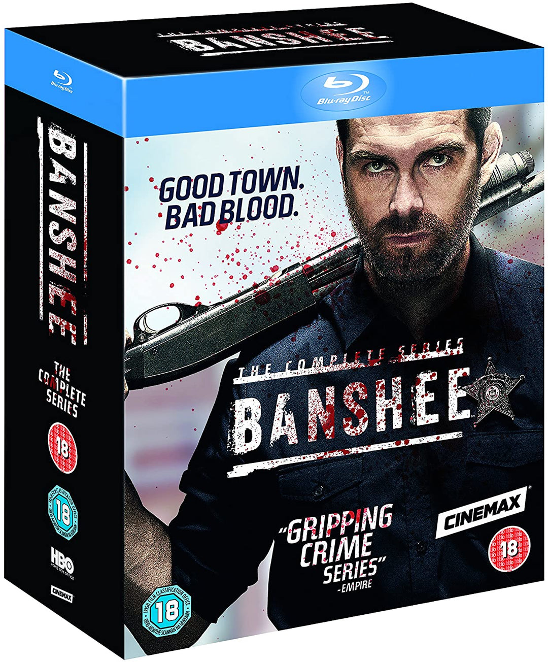 Banshee - Season 1-4 [2016] [Region Free] - Thriller [Blu-ray]