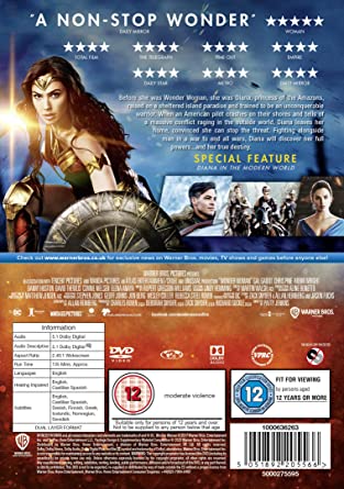 Wonder Woman [DVD + Téléchargement numérique] [2017]
