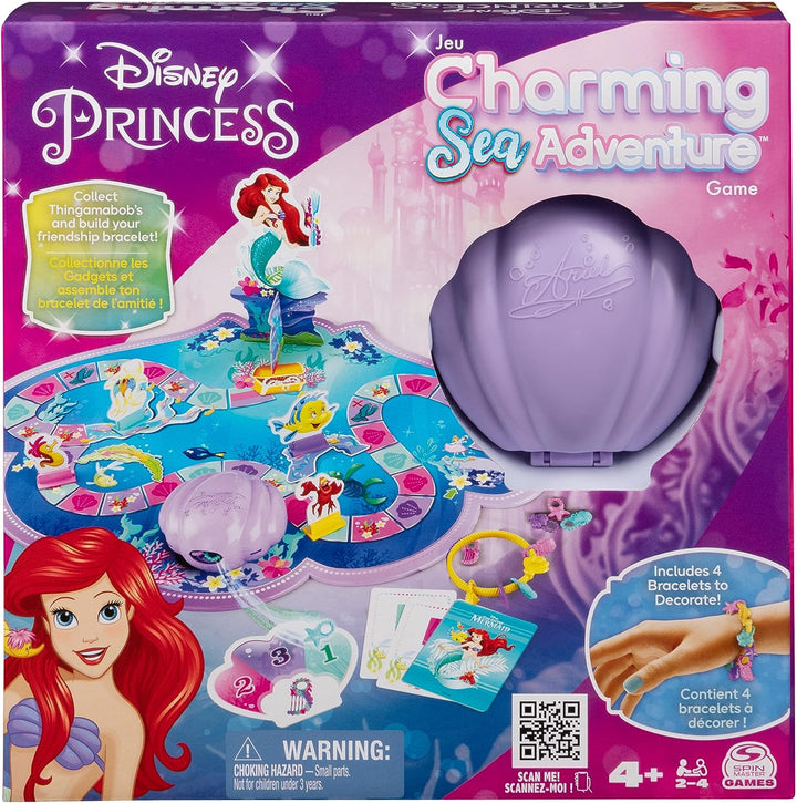 Spin Master Games 6066526 Disney Princess, Charming Sea Adventure Board Little Mermaid Toys
