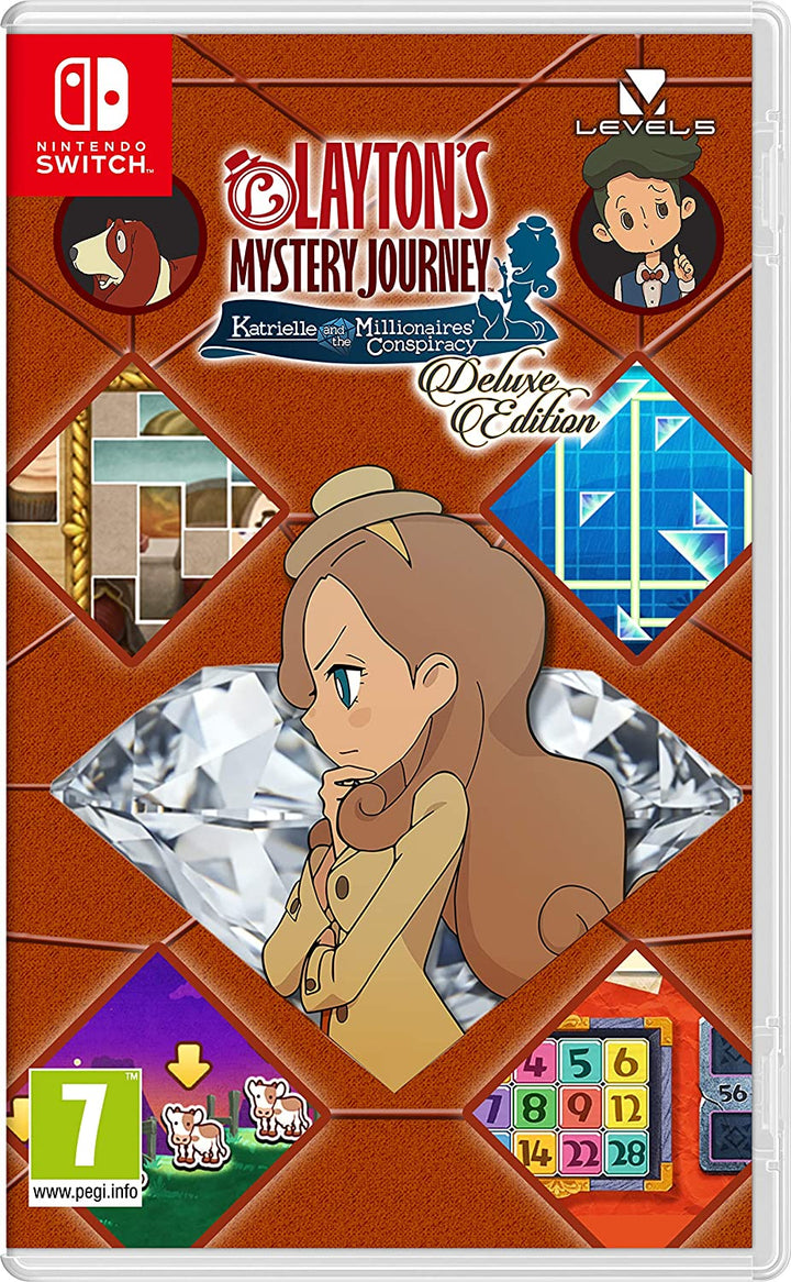 Layton's Mystery Journey : Katrielle et la conspiration des millionnaires - Nintendo Switch