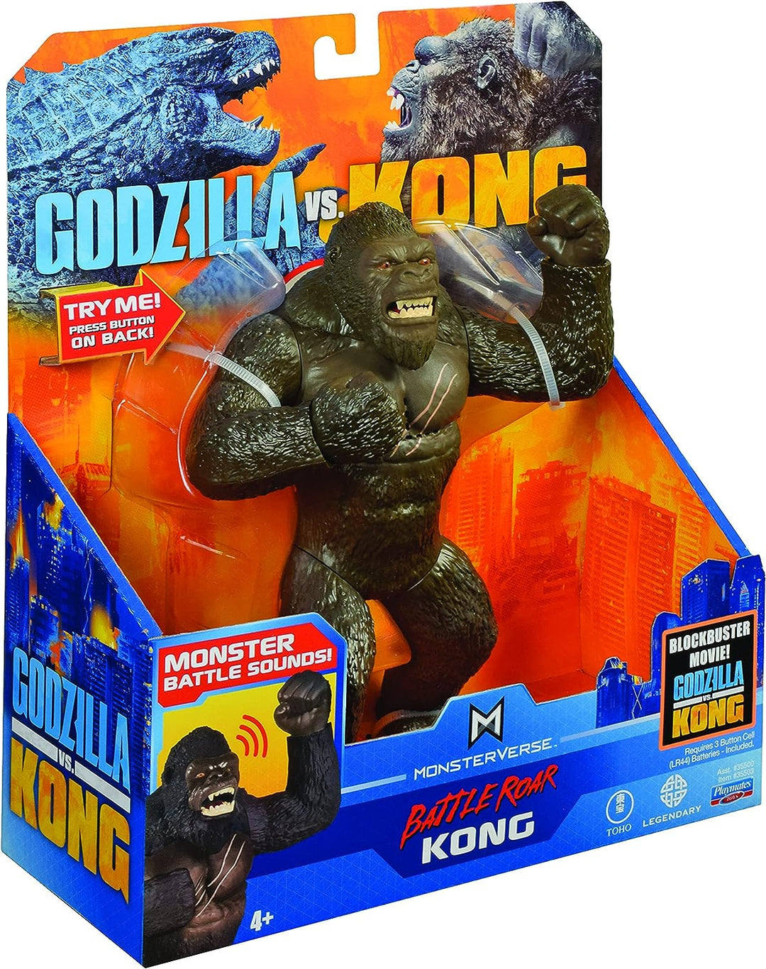 Monsterverse Godzilla vs Kong 7" Dlx Figs Kong
