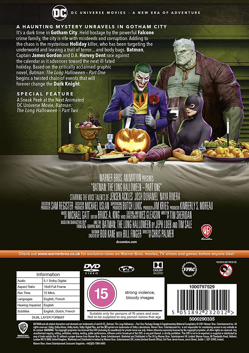 Batman: The Long Halloween Part 1 [2021] [DVD]