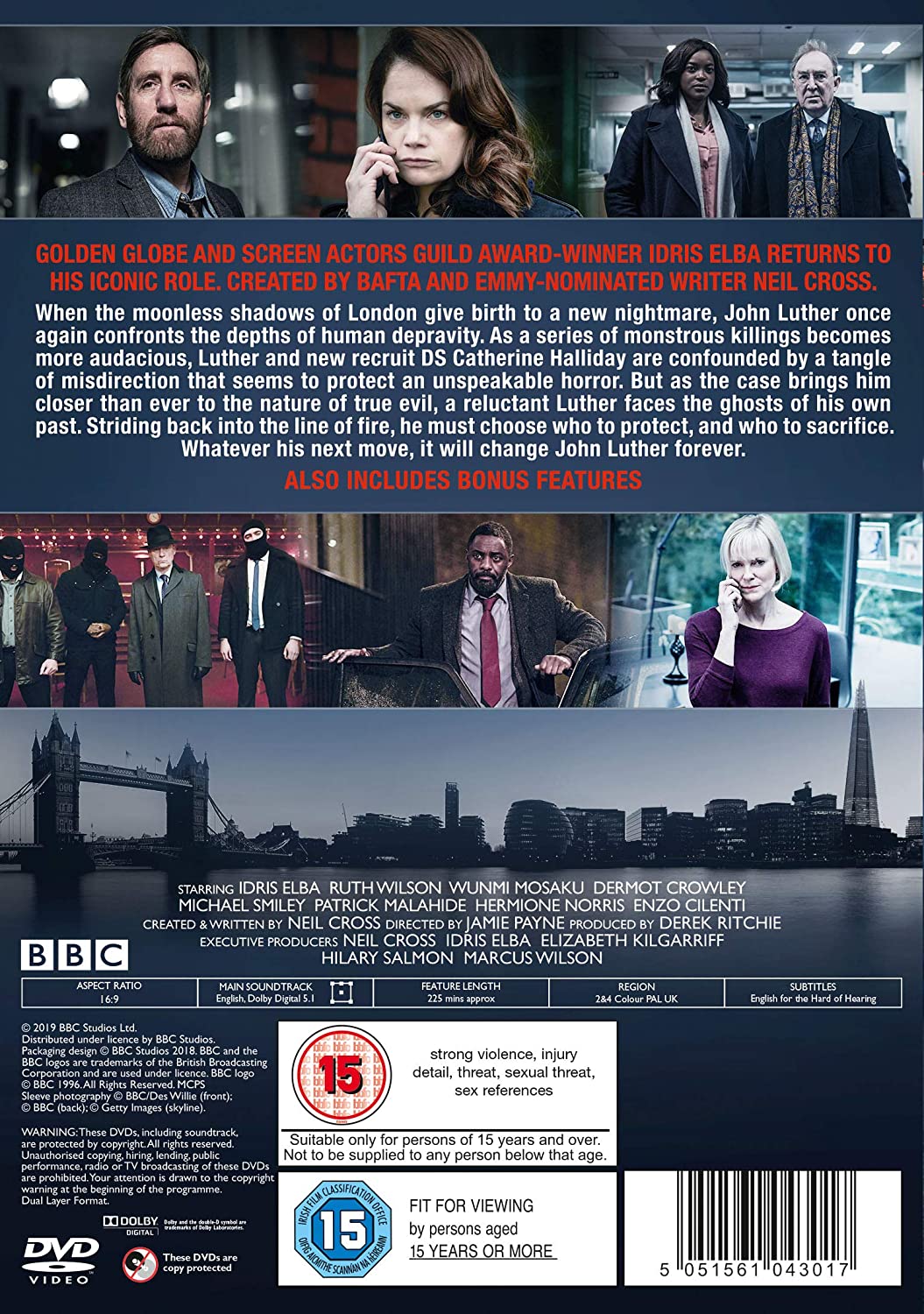 Luther Series 5 -  Drama [DVD]