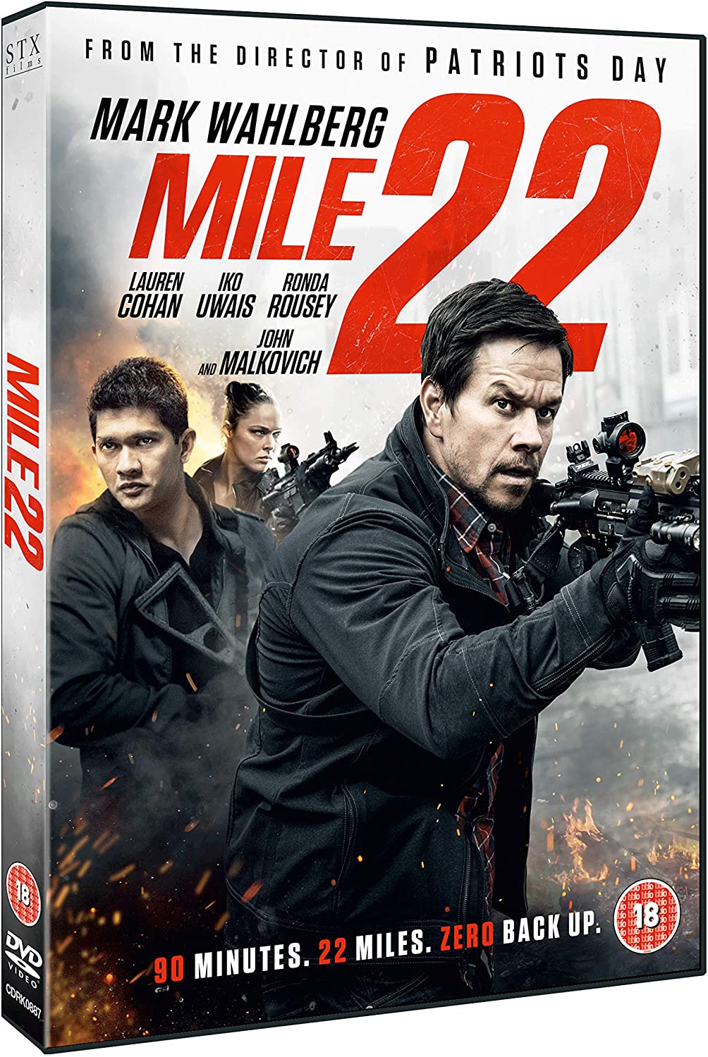 Mile 22 - Action/Thriller [DVD]