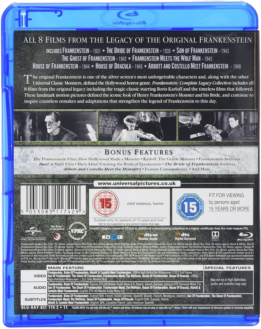 Frankenstein: Complete Legacy Collection (BD) [2017] - [Blu-ray]