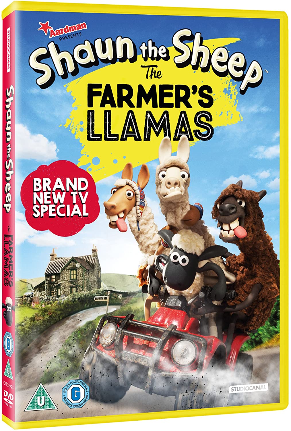 Shaun the Sheep The Farmer's Llamas - Comedy [DVD]