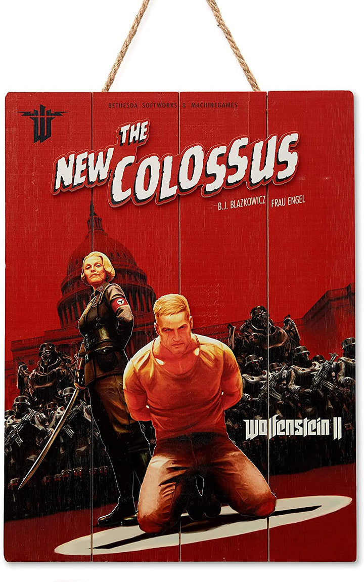 Doctor Collector DCWOLF01 Wolfenstein Colossus Woodarts 3D Limited Edition