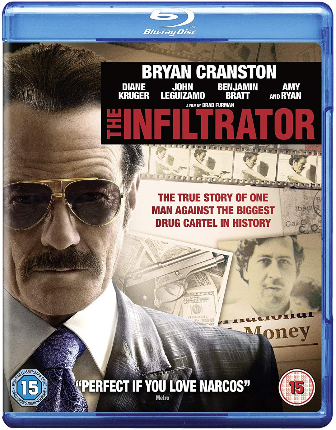 The Infiltrator [Blu-ray + Digital Download] [2017] [Region Free]