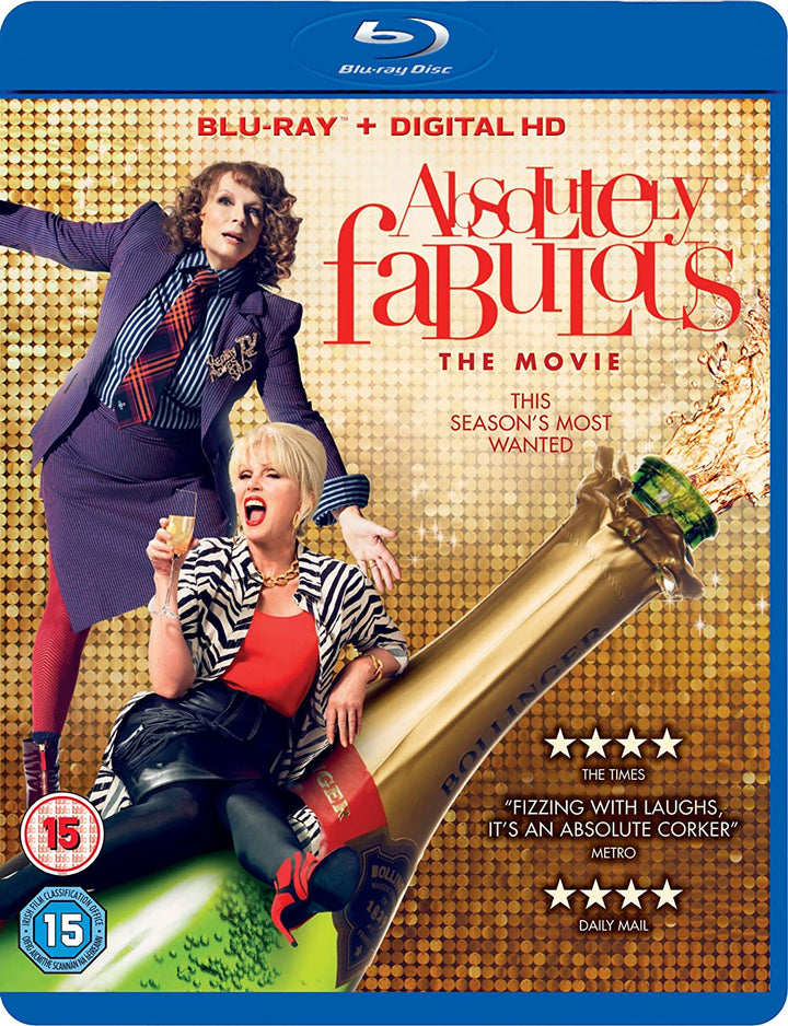 absolutely fabulous: the movie [2017] - Comedy/Crime [Blu-Ray]