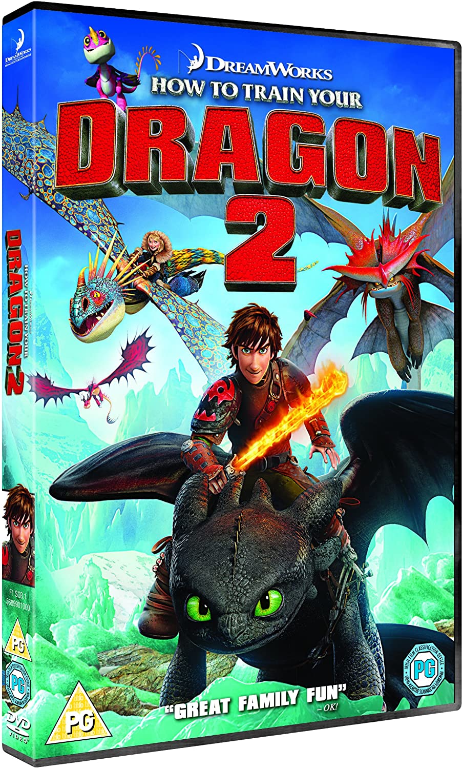 How to Train Your Dragon 2 - Family/Adventure [DVD]