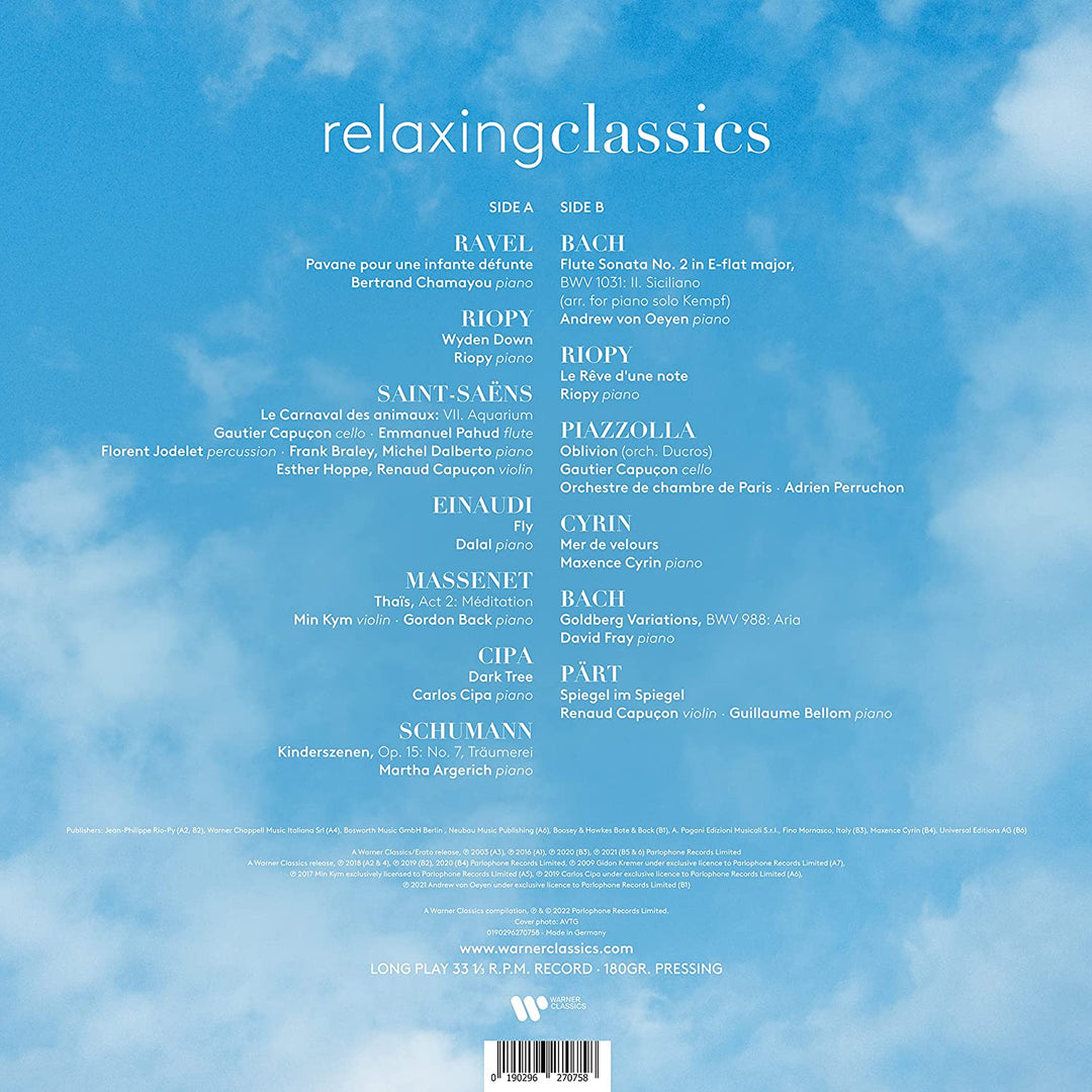 Relaxing Classics [VINYL]