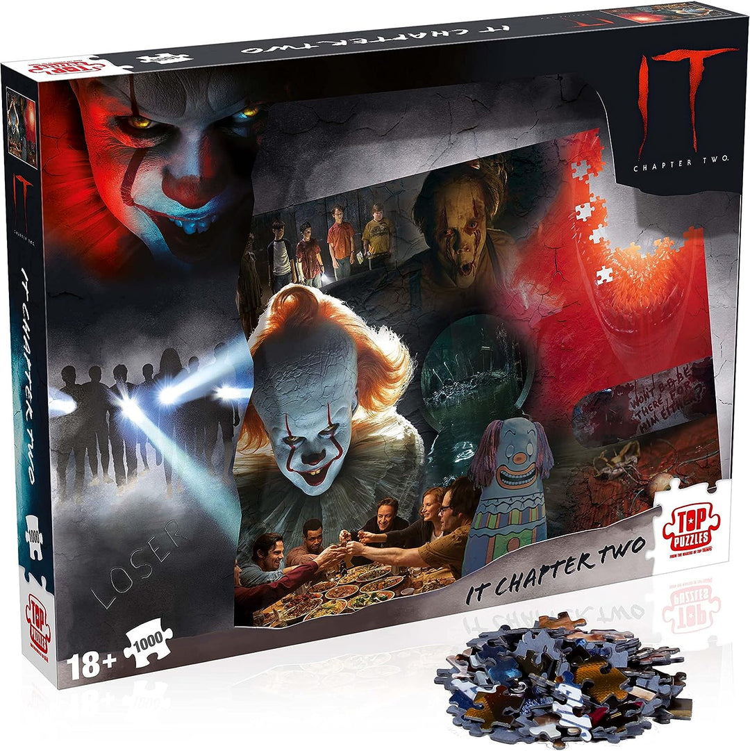 Winning Moves Stephen King's IT Chapter 2 1000-Piece Jigsaw Puzzle Game