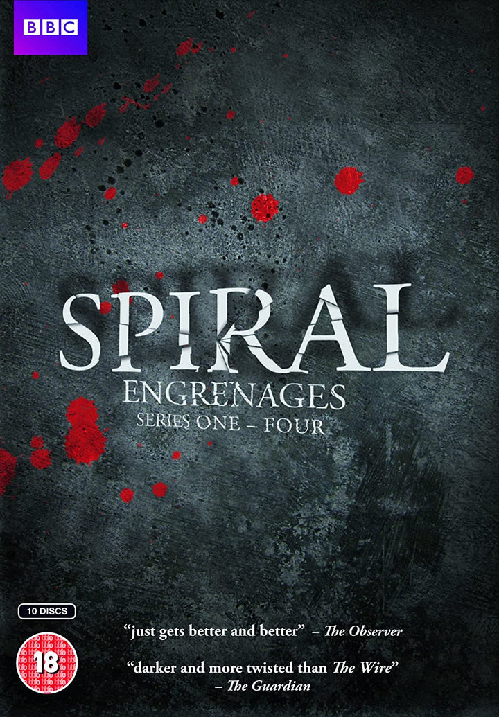 Spiral - Series 1-4 - Horror/Thriller [DVD]