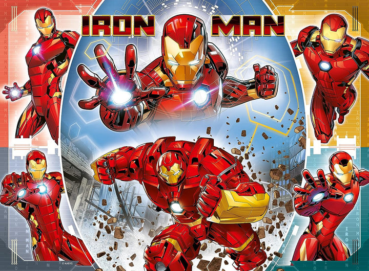 Ravensburger Marvel Iron Man Toys - 100 Piece Jigsaw Puzzle for Kids