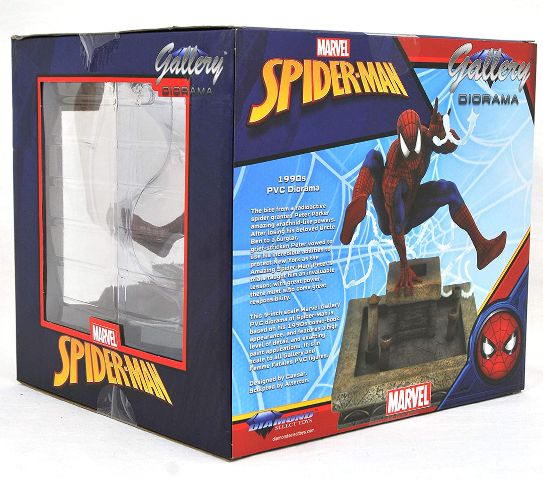 DIAMOND SELECT TOYS JUN192391 Marvel Gallery 90S Spider-Man PVC Fig Figure