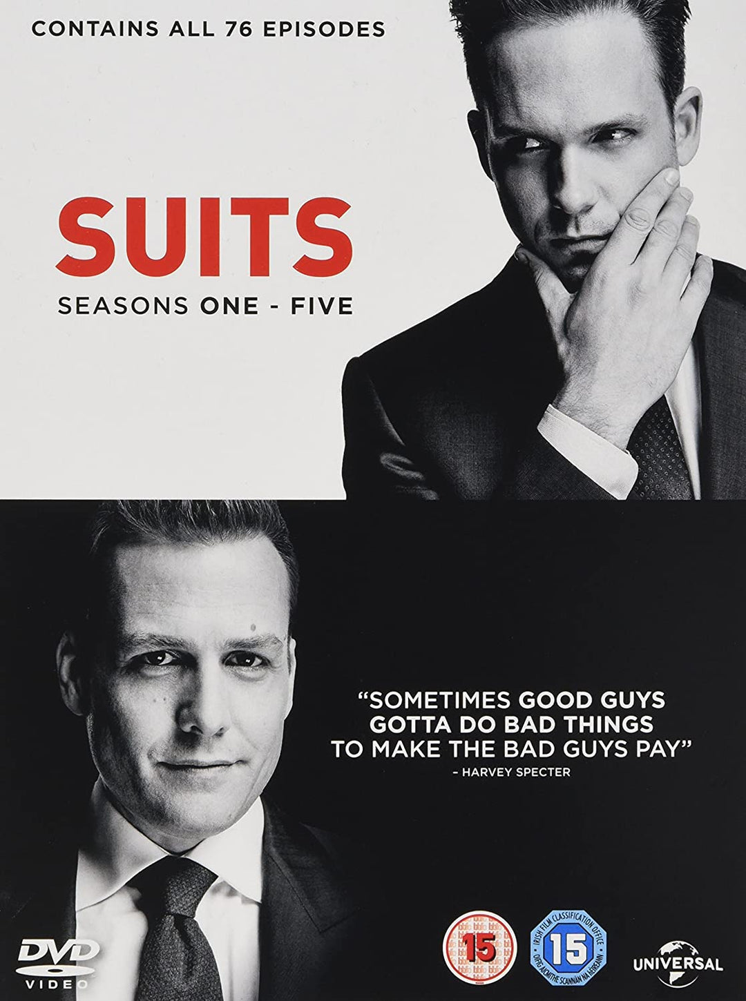 Suits - Season 1-5 [2015] [DVD]
