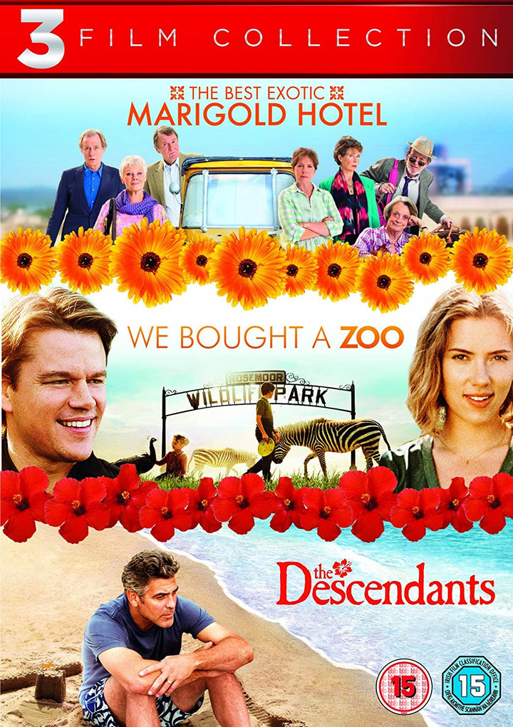 The Best Exotic Marigold Hotel / We Bought a Zoo / The Descendants Triple Pack [2012]