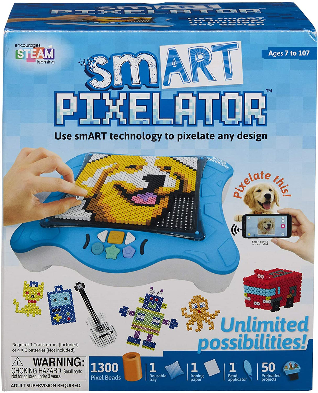 SmArt Pixelator utilise la technologie SmArt pour pixeliser n&#39;importe quel design