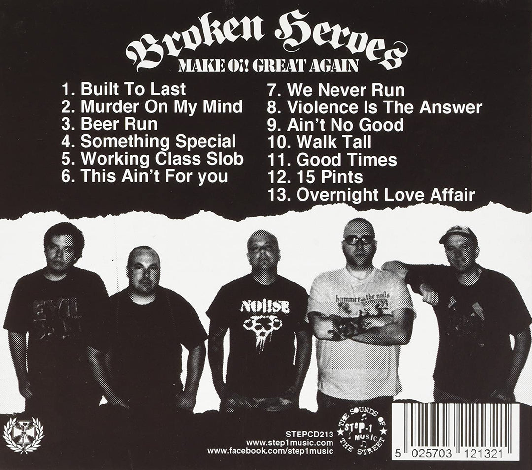 Broken Heroes - Make Oi! Great Again [Audio CD]