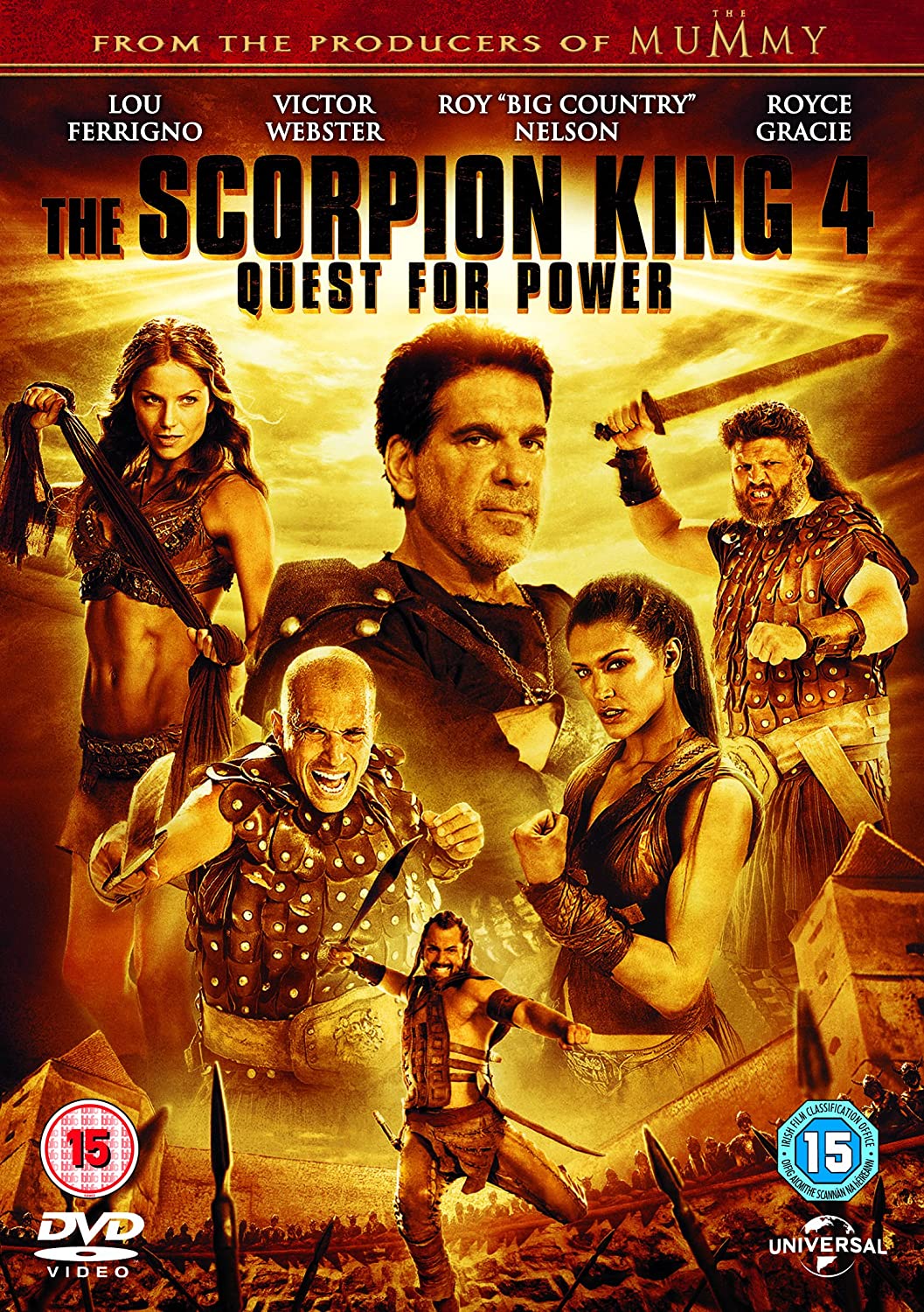 The Scorpion King 4: Quest for Power [2015] [DVD]