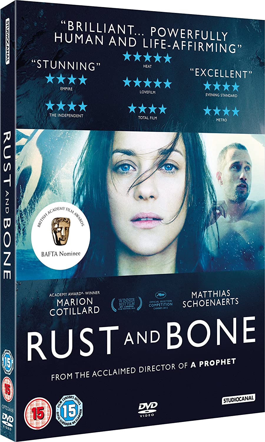 Rust and Bone - Romance/Drama [DVD]