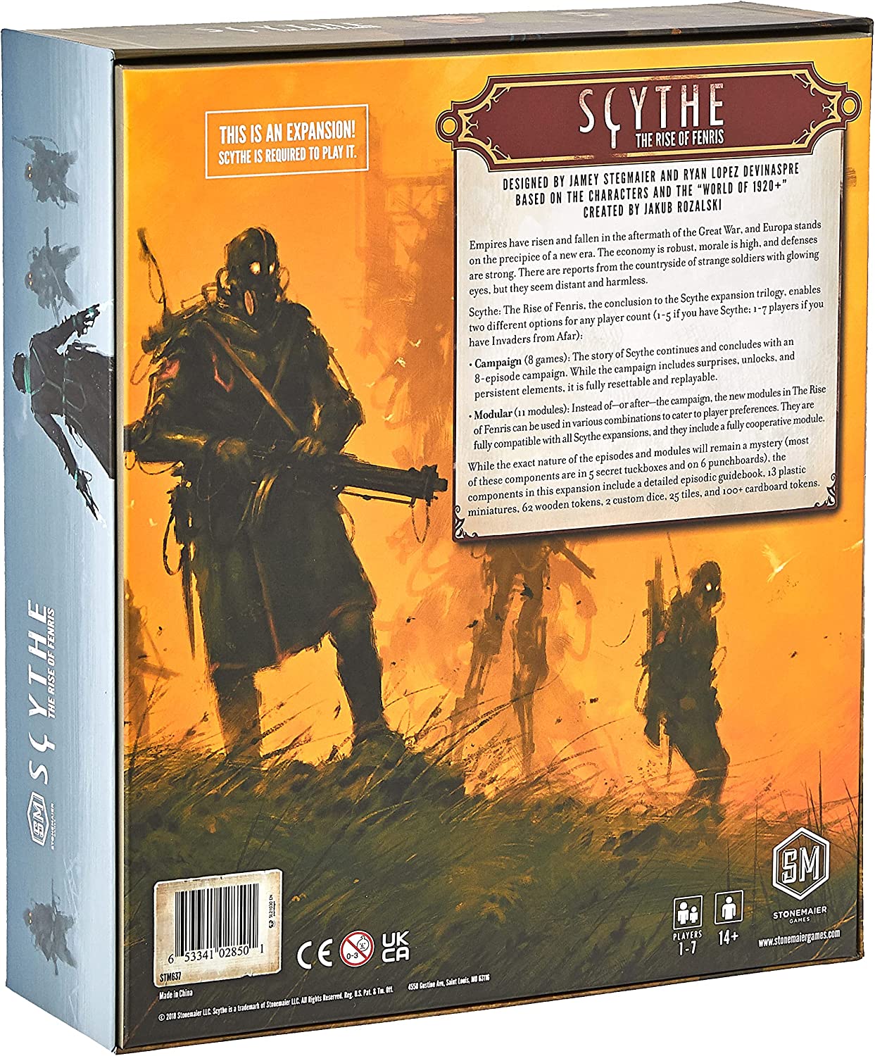 Stonemaier Games Scythe: The Rise of Fenris Expansion 3