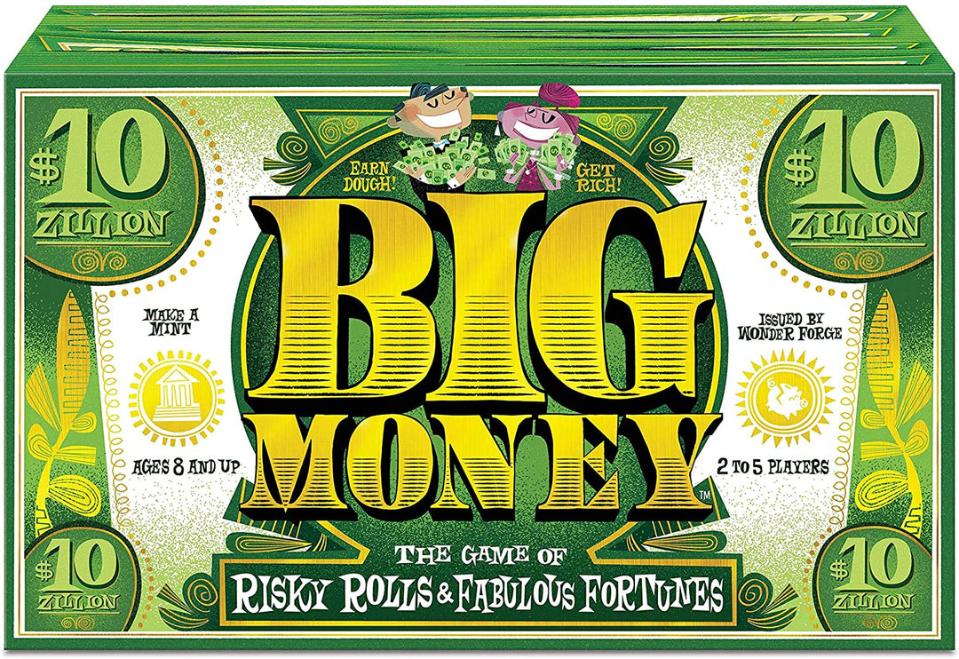 Ravensburger Big Money Family Board Game for Kids Age 8 Years and Up - Risky Rolls and Fabulous Fortunes!