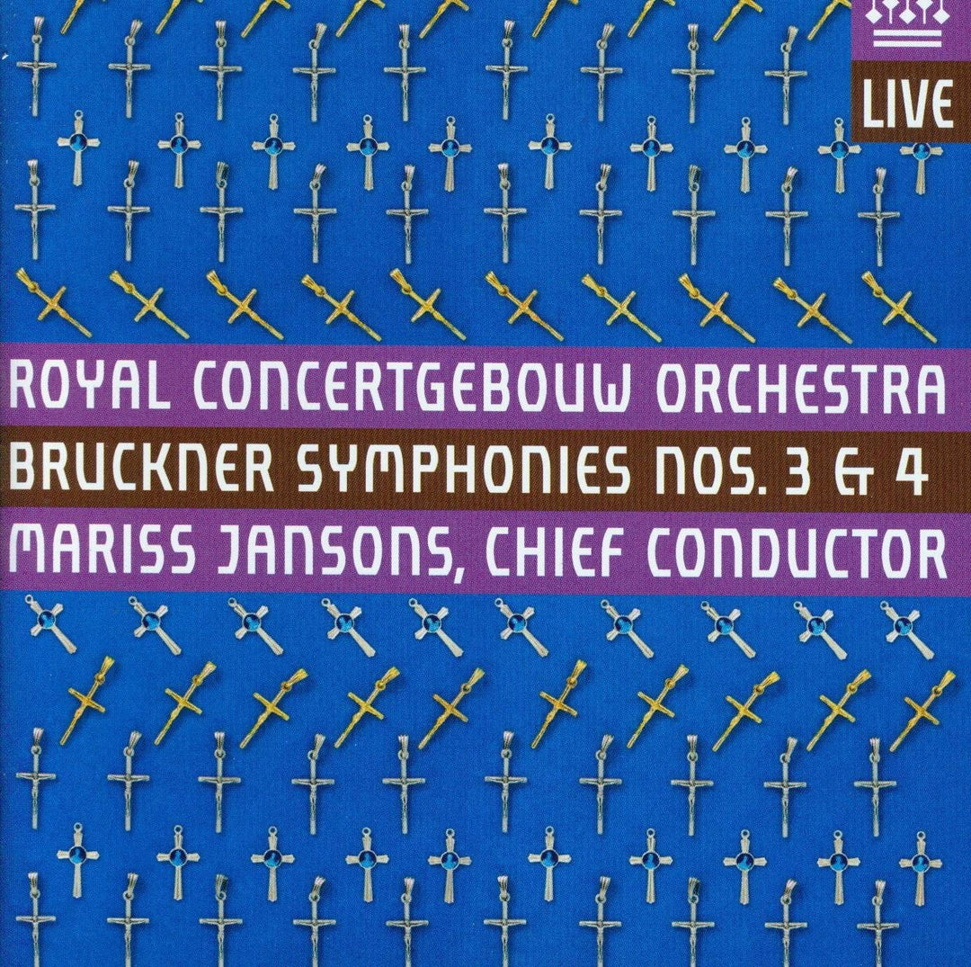 Bruckner: Symphonies 3, 4 [Audio CD]